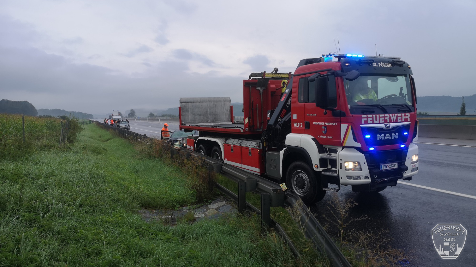 2020 09 06 Mehrere Bergungen auf der A1 Westautobahn  2 