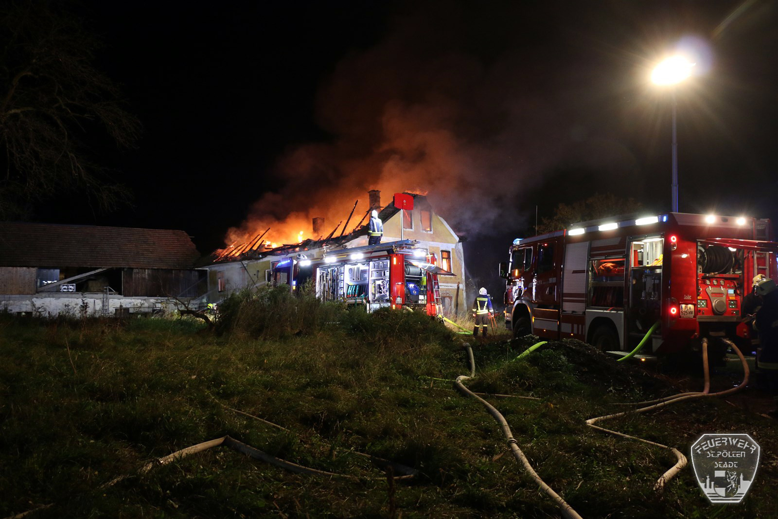 2016 10 30 Wohnhausbrand Wilhelmsburg  1 