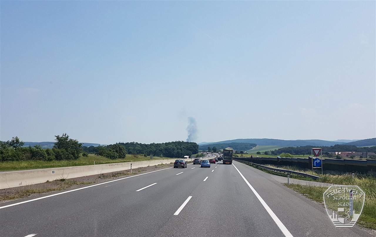 2017 06 02 Fahrzeugbrand A1 6 2017 06 02 Fahrzeugbrand A1 6