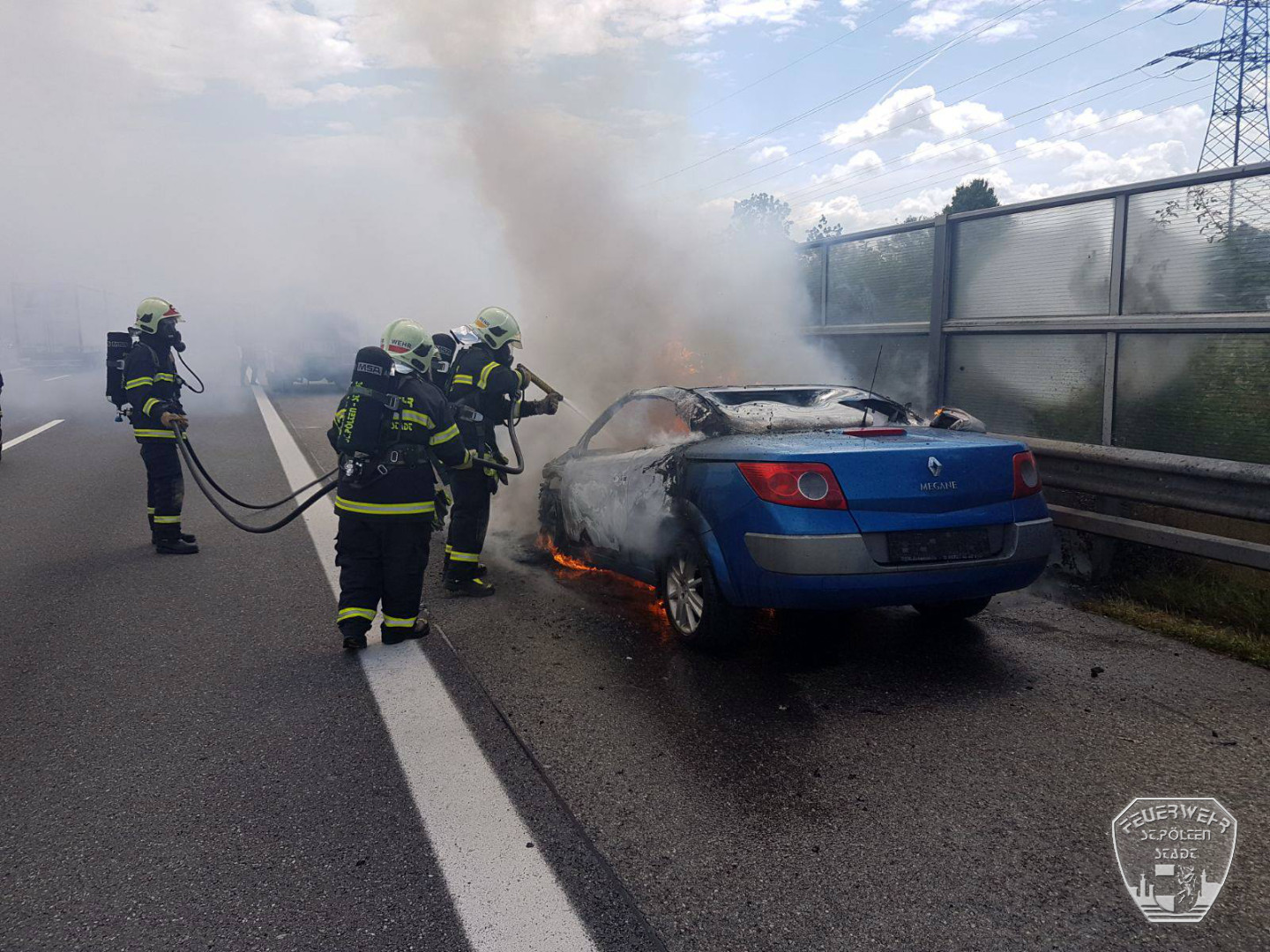 2017 07 04 Fahrzeugbrand A1 1 2017 07 04 Fahrzeugbrand A1 1